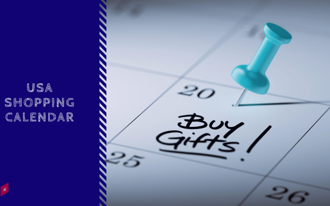 holiday sales shopping calendar for Vyking Ship USA